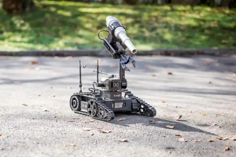 Cameleon LG E French Tracked Unmanned Ground Vehicle (UGV) (A)